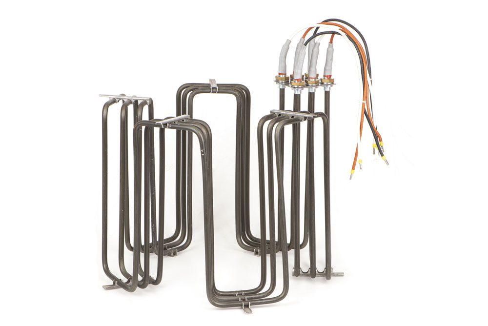 Standard tubular electric heaters